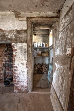 Pantry off kitchen; 1834-36