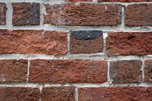 Flemish bond with random glazung, 1755