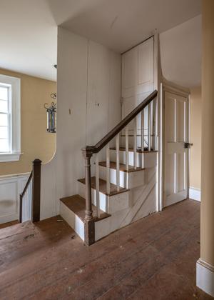 Stairs to attic, 1790s