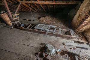 Ladder stair probably used for roof access, 1790s