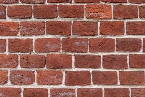 Detail of header bond brickwork on front; 1769