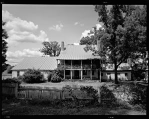 Photographed for HABS. Built 1810; converted to tavern early 19t