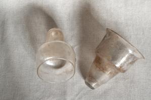 Glass light fixture, 1766