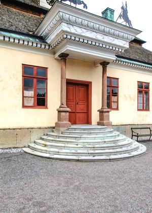 Porch and steps