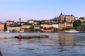 View across water