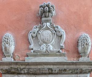 Doorway, with date Anno 1675