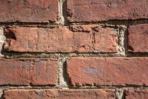 Brickwork, west gable, ca. 1796-1800