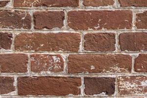 Light surface folds from sand-casting bricks in mold; 1750