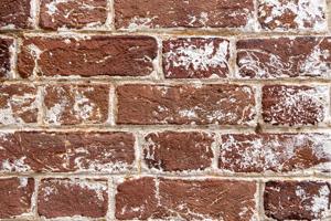 Sand-cast bricks showing lip from bottomless mold; ca, 1750
