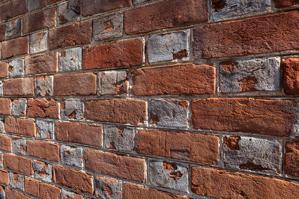 Detail of glazed header Flemish bond; 1748