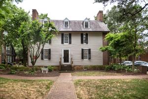 Timber frame front, ca. 1722-24