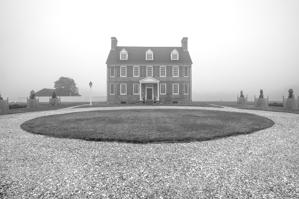 House in fog, 1705