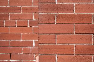 Pressed brick detail; 1894-95