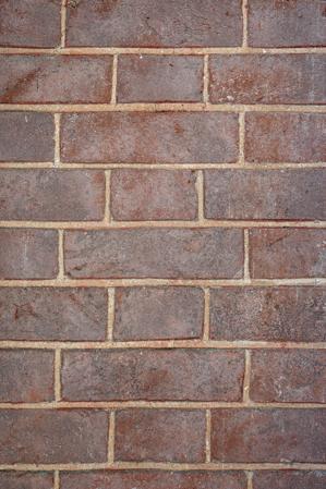 Pressed brick with tuck-pointed ribbon pointing; 1844